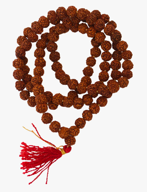 5 Mukhi Rudraksha Mala 7mm